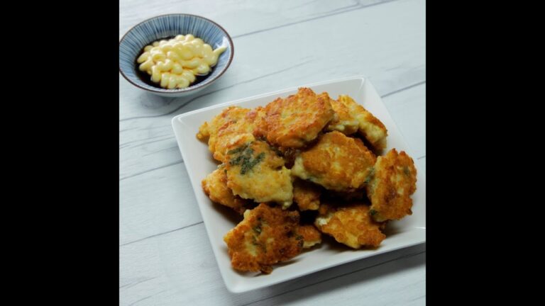 【梅しそ×◯◯で激ウマおかず！？】梅しそ豆腐チキンナゲット / Ume-Shiso Tofu Chicken Nuggets #Shorts