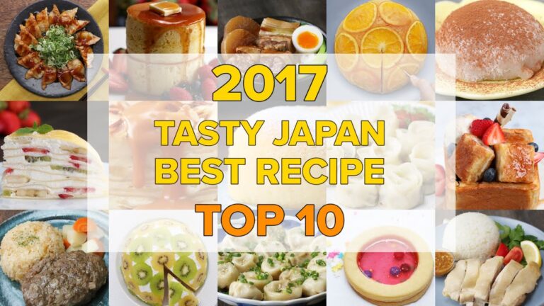 Tasty Japan 2017年人気レシピBEST10