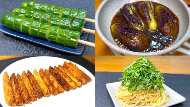 【おうち居酒屋】夏野菜を楽しむ簡単おつまみレシピ４選！幸せ晩酌！おうち居酒屋