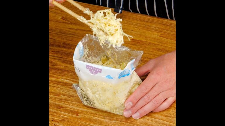 【その手があったか！】洗い物が減らせる超ズボラお好み焼き / Easy Okonomiyaki #Short