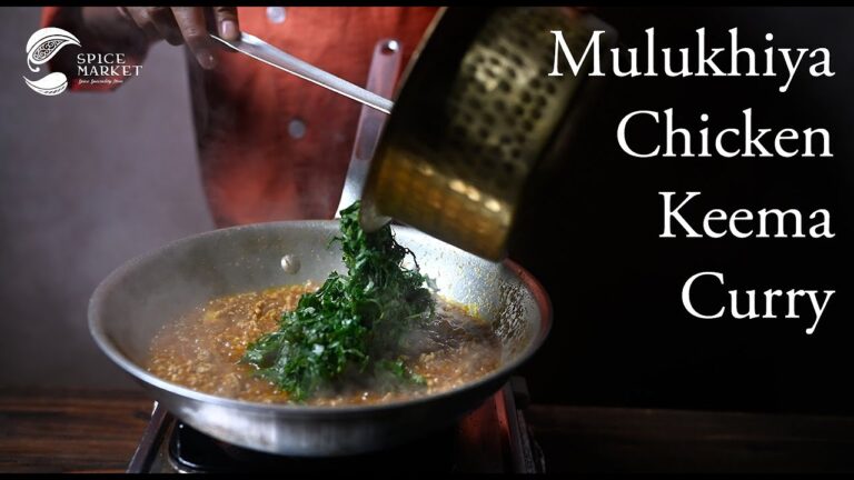 インドカレー レシピ ★ 夏野菜のカレー モロヘイヤ チキンキーマ カレー ★ Indian cuisine How to make Mulukhiya Chicken Keema Curry