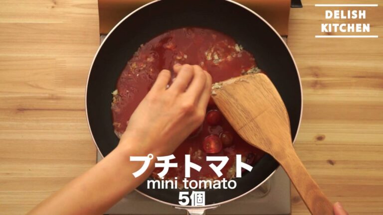 トマトジュースで簡単！冷製トマトパスタ │ How to make Cold Tomato Pasta