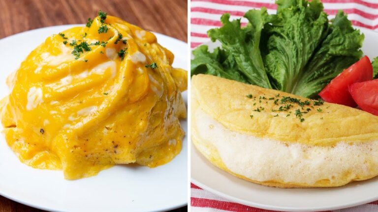 どっちが食べたい？トルネードオムライスVSふわしゅわオムライス / Tornado Omelet Rice VS Fluffy Omelet-Rice