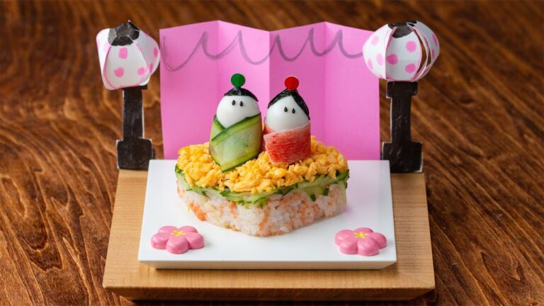 おひなさま寿司で、桃の節句を美味しくお祝い♪