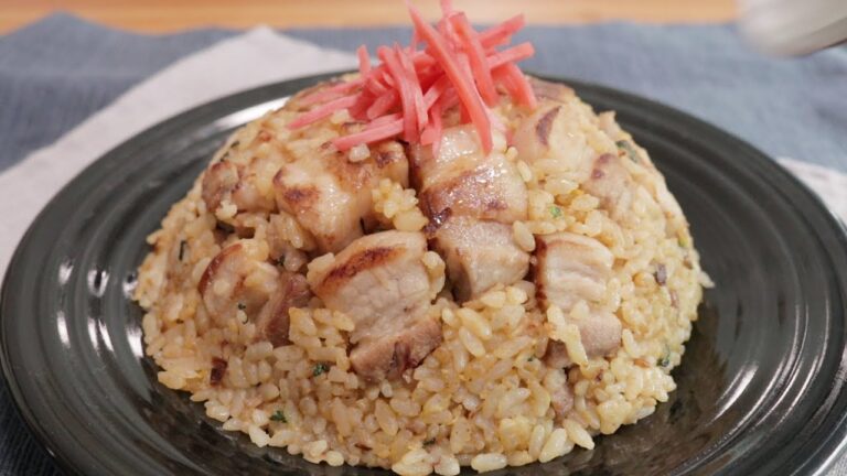 旨味たっぷり豚バラチャーハン|Pork belly fried rice kurashiru [クラシル]