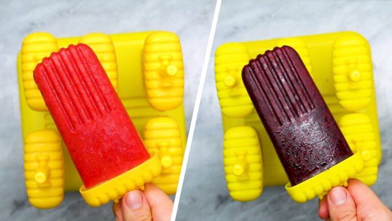 ハーブ香る果実アイスバー3種🍓🌿 / 5-ingredient Fruit & Herb Popsicles