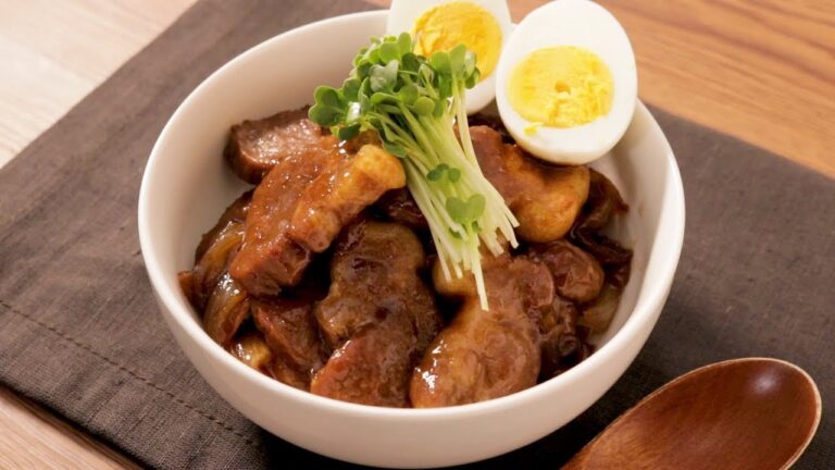 ブロック肉なのにすぐできる がっつり豚丼|Easy pork with bow kurashiru [クラシル]