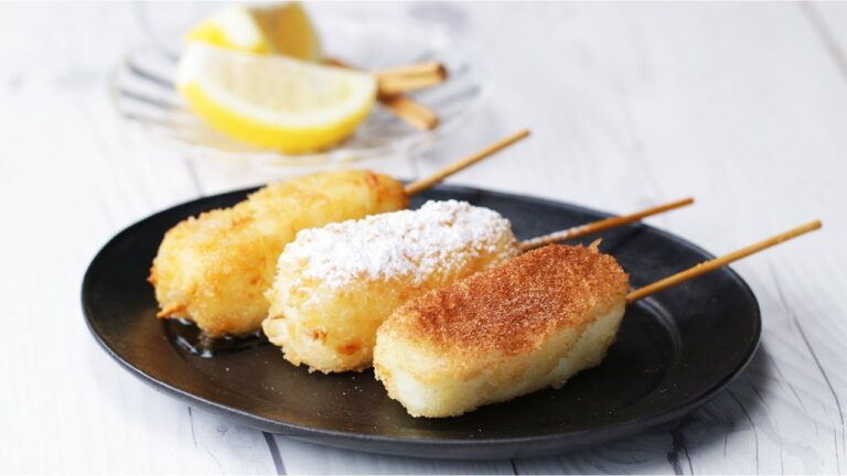 ミルクを餅にして揚げると…？スペイン料理のレチェ・フリータ / Fried milk rice cake