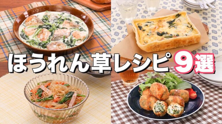 人気のほうれん草レシピ9選　デリッシュキッチン