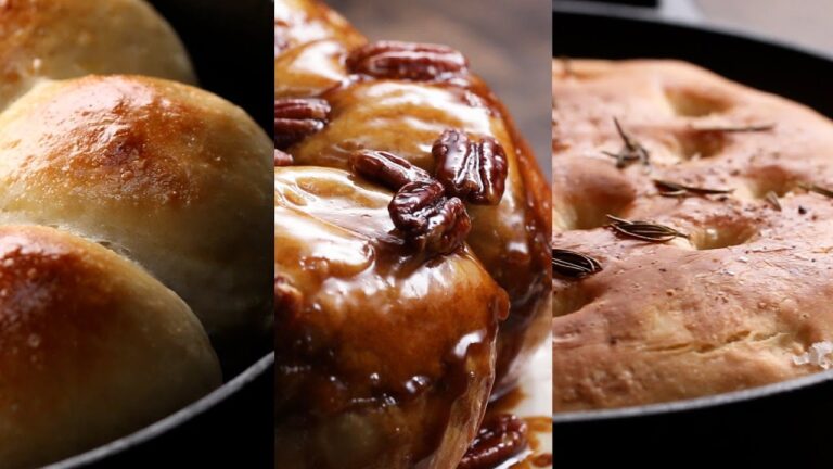 1つの生地でパン3種！お家で手作りパン♪ / 3 Amazing Homemade Bread Recipes