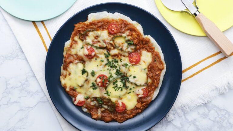 お餅で作るもっちりカリカリカレーピザ〜絶品やみつき♪〜 / Curry-Rice-Cake-Pizza