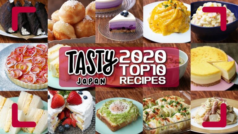 Tasty Japan2020人気レシピBEST10