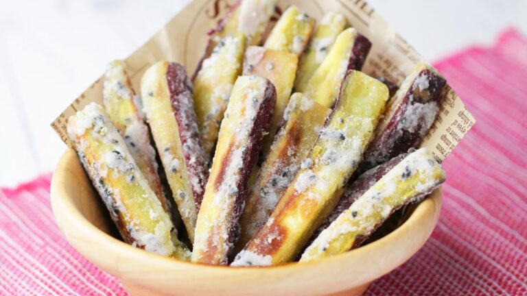 サクッと揚げない大学芋〜おやつにぴったり♪〜 / Non-Fried Candied Sweet Potato