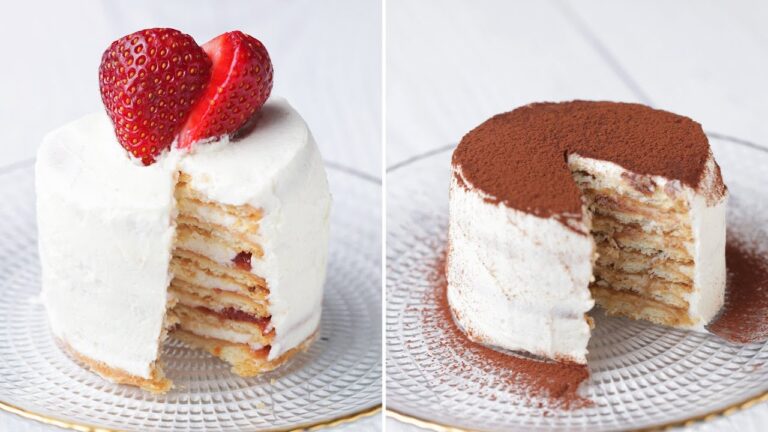 ビスケットケーキ2選〜スポンジいらず♪〜 / 2 Flavors of Biscuit Cake