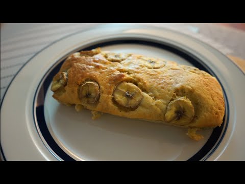 バナナパウンドケーキの作り方 How to Make Banana Pound Cake