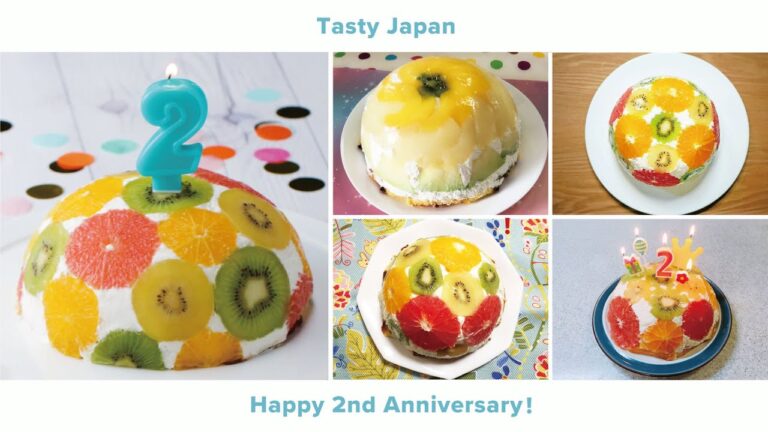 祝！Tasty Japan2周年♪ みんなでつくるフルーツドームケーキ