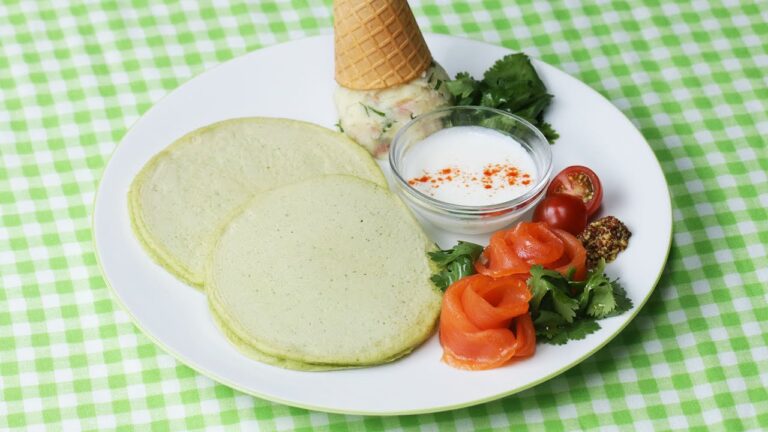 朝食やブランチに♪ パクチー・パンケーキ