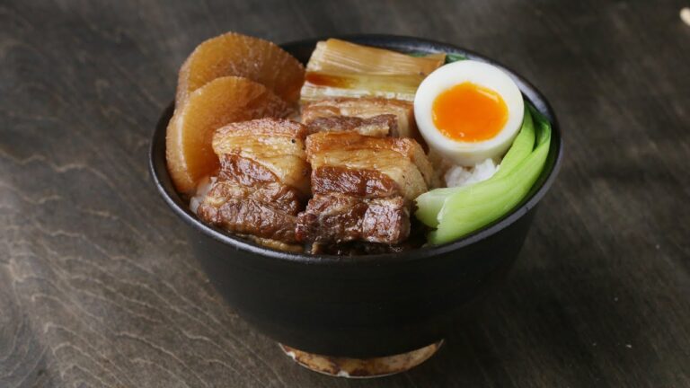 炊飯器でホロホロ、味染み！豚角煮丼