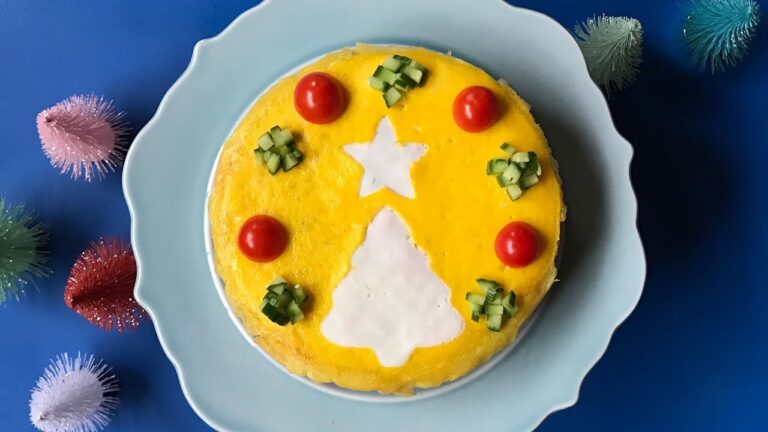 テーブルがにぎやかになる！クリスマス寿司ケーキの作り方