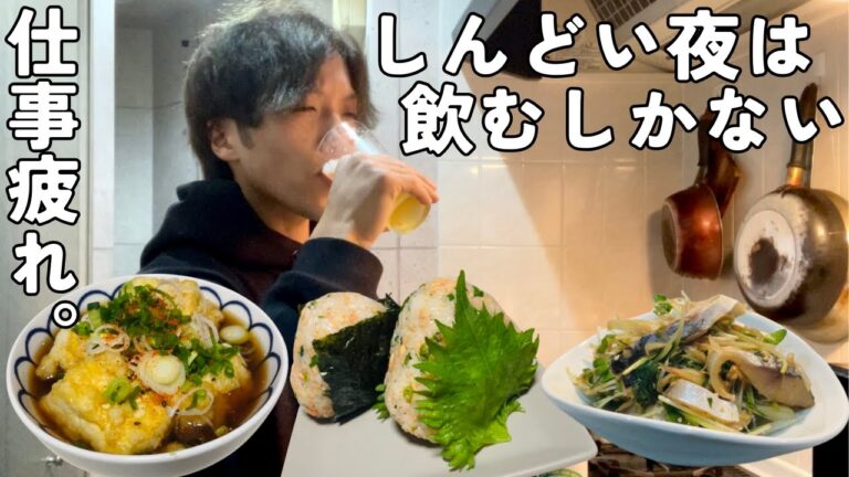 【宅飲み】仕事でヘトヘトな体にビール。明日からまた頑張るために飲む酒好き独身男の夜