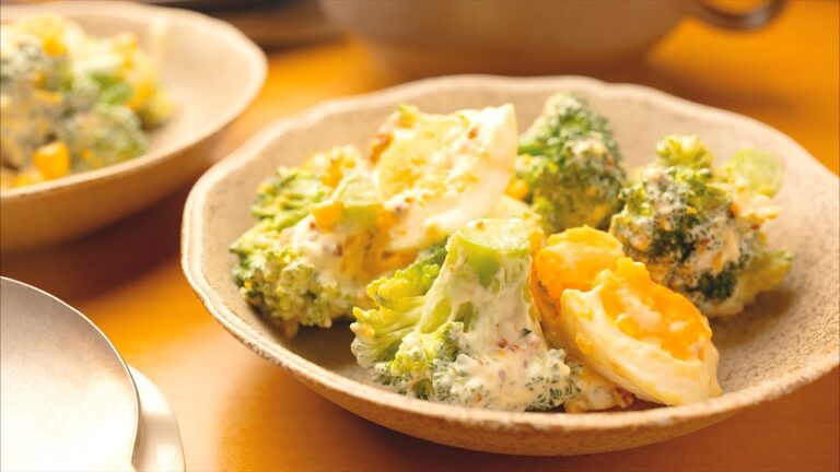 【見た目もバッチリ】野菜が苦手でも食べやすい『ブロッコリーサラダ』