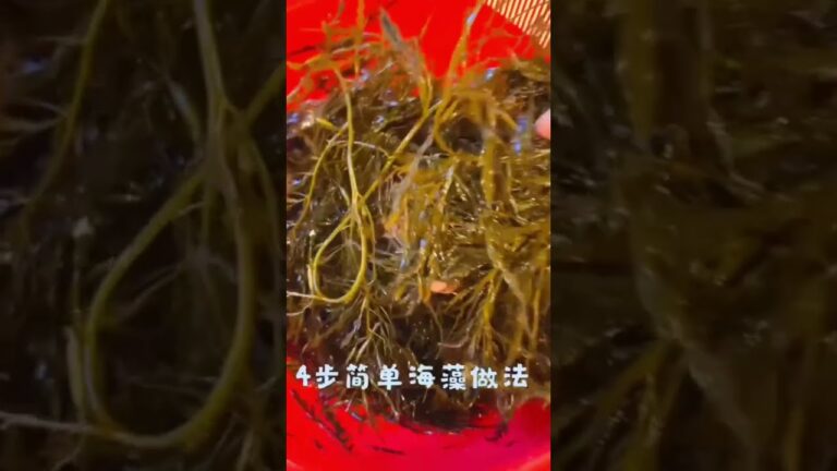 海藻，不知道怎麼做？就是這麼簡單！Seaweed, don't know how to do it? It's that simple!