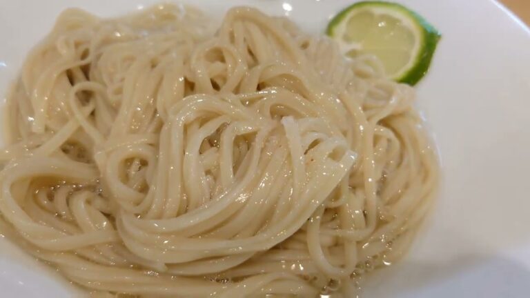 麺処 隆の、昆布水つけ麺醤油