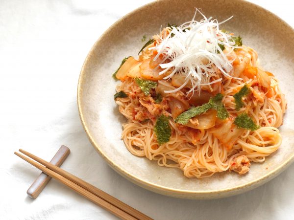 ツナキムチ和え麺