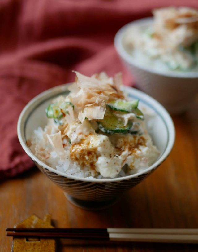 豆腐のっけ飯