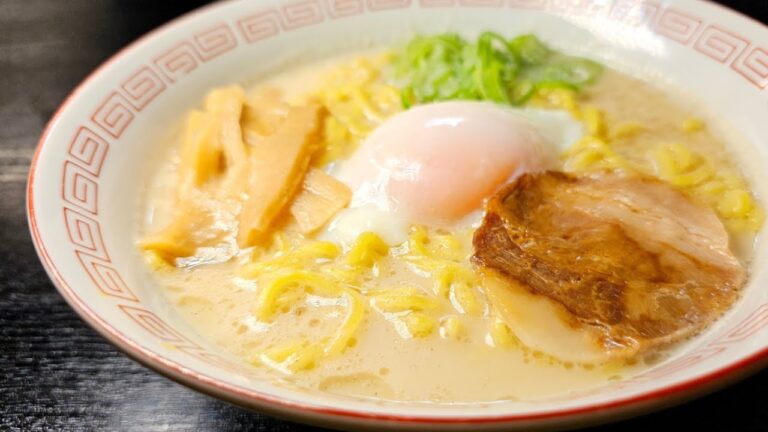 ついにあの名店のラーメンを10分で再現する事に成功しました