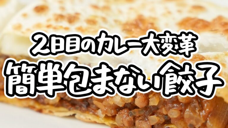 【余ったカレーは絶好の機会】うどんにする日々はもう終わり。2日目のカレーを高次元へ転生する方法と因縁の行方【AMOUR・後藤祐輔】#クラシル #シェフのレシピ帖