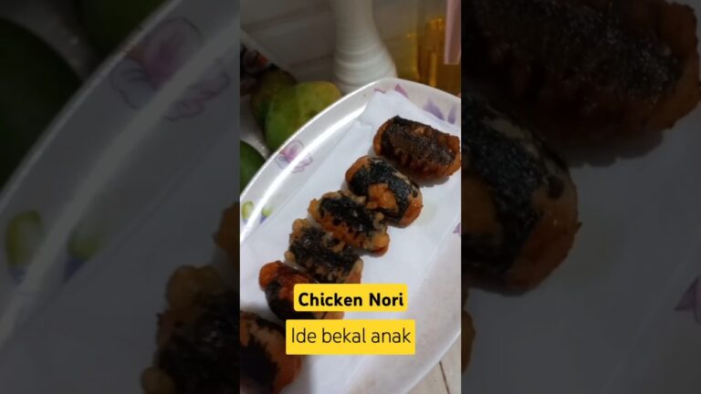 CHICKEN NORI IDE BEKAL ANAK | RESEP HEMAT BUDGET #resepsimple #chicken #idebekalsekolah #menuanak