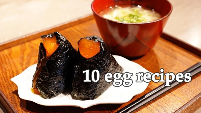 10種類の卵料理 | 10 egg recipes