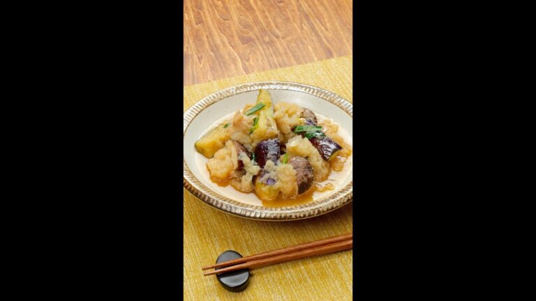 【なすと鶏ももで絶対に試してほしい】家族が喜ぶレシピ Collaboration With DAIGOも台所 / Chicken & Eggplant Stew with Grated Daikon