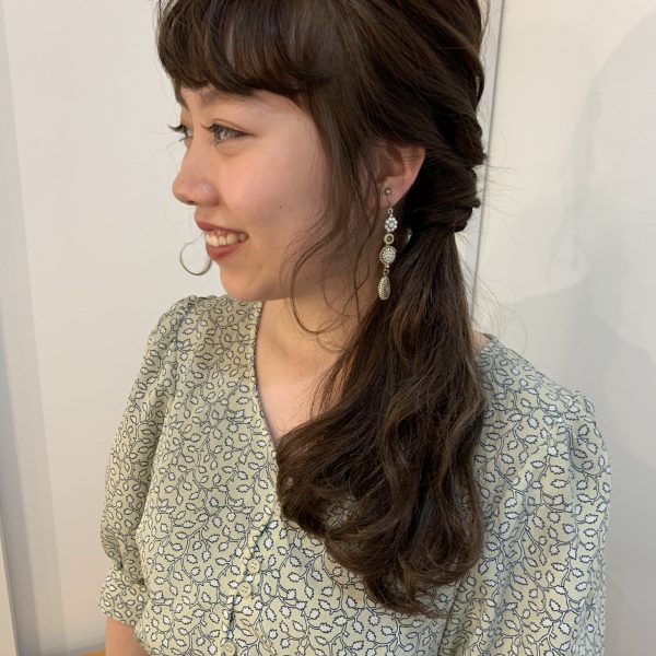 お姉さん風ヘアレンジ