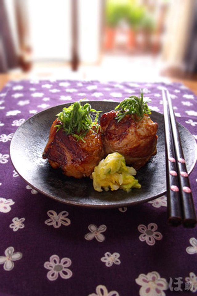 肉巻き焼きおにぎり